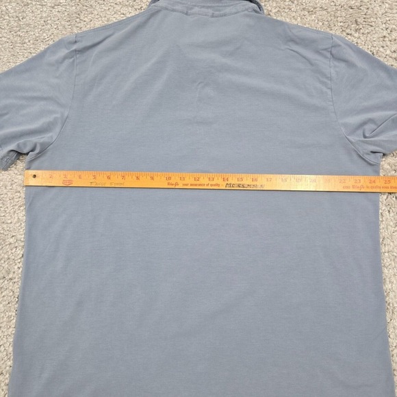 Public Rec Mens Stretch Polo Shirt Blue Short Sleeve Size XXL Casual - Picture 6 of 8